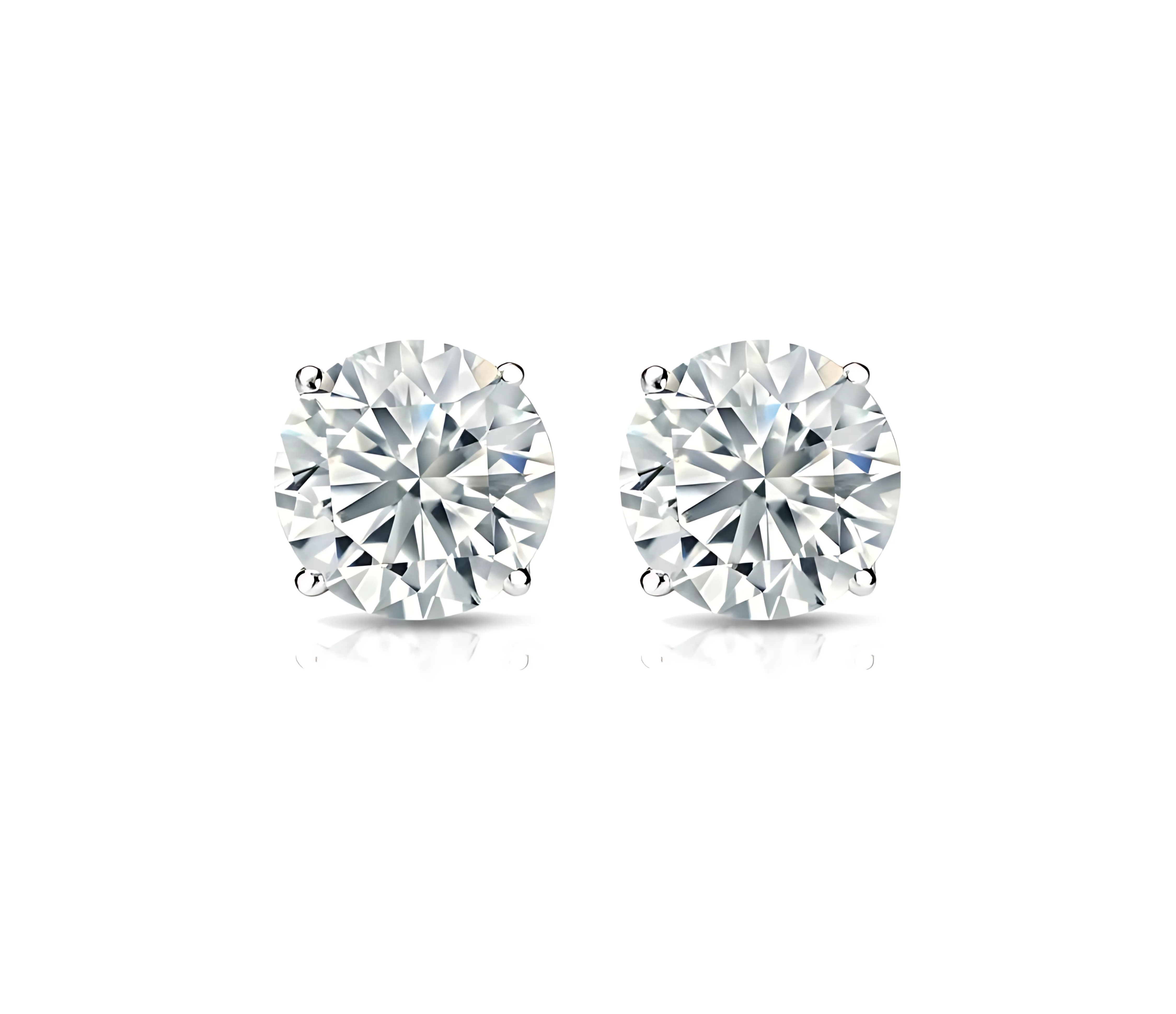 Round Diamond Studs