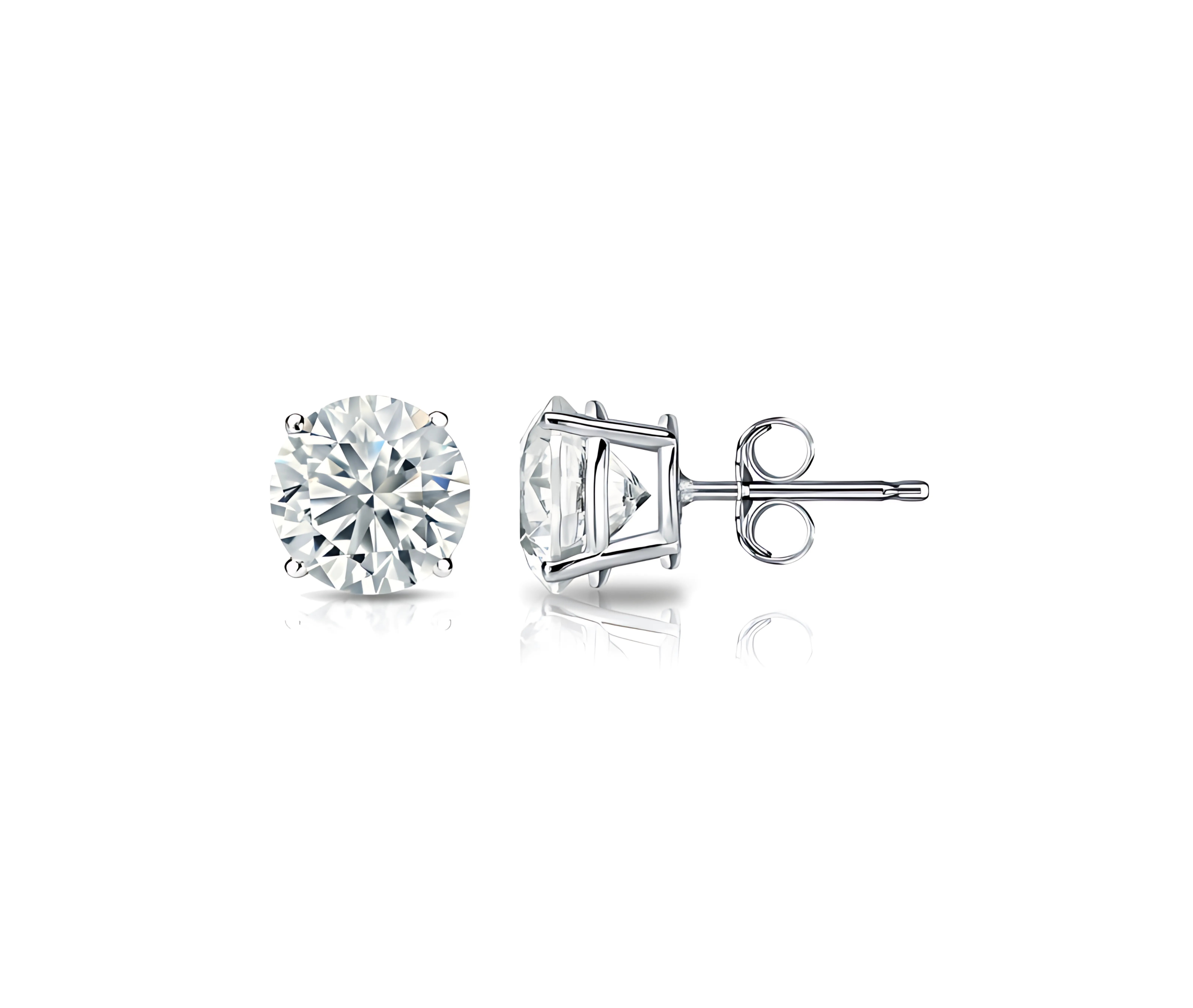 Round Diamond Studs