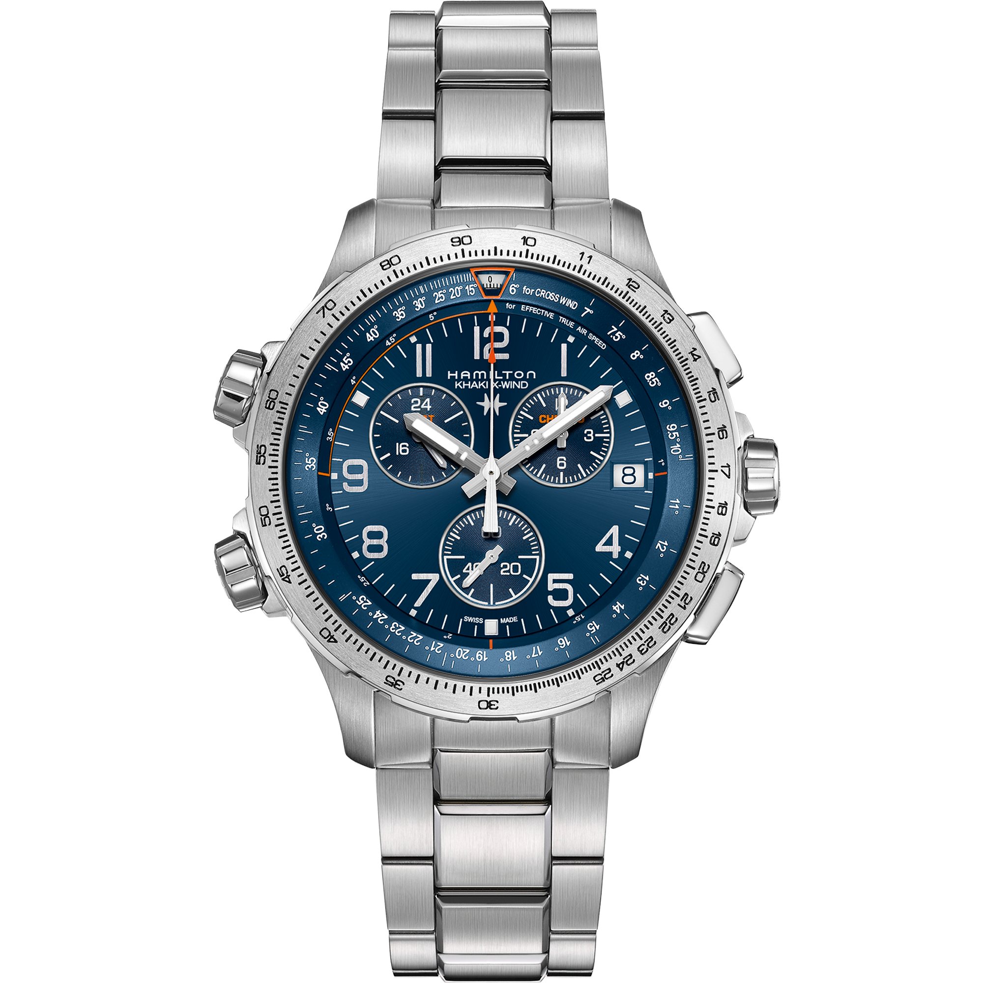 Hamilton Khaki Aviation X-Wind GMT Chrono Quartz H77922141