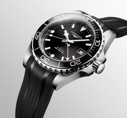 HYDROCONQUEST GMT L3.790.4.56.9 – Hannoush Jewelers | Silva