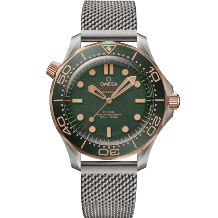 Omega Seamaster Diver 300M 42 mm, titanium ‑ Bronze gold on titanium Self Winding Watch 210.90.42.20.10.001