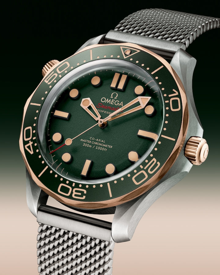 Omega Seamaster Diver 300M 42 mm, titanium ‑ Bronze gold on titanium Self Winding Watch 210.90.42.20.10.001