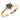 Heart shaped Amethyst and Diamond ring - Hannoush Jewelers | Silva Family Franchises