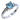 Blue Topaz and Diamond ring - Hannoush Jewelers | Silva Family Franchises